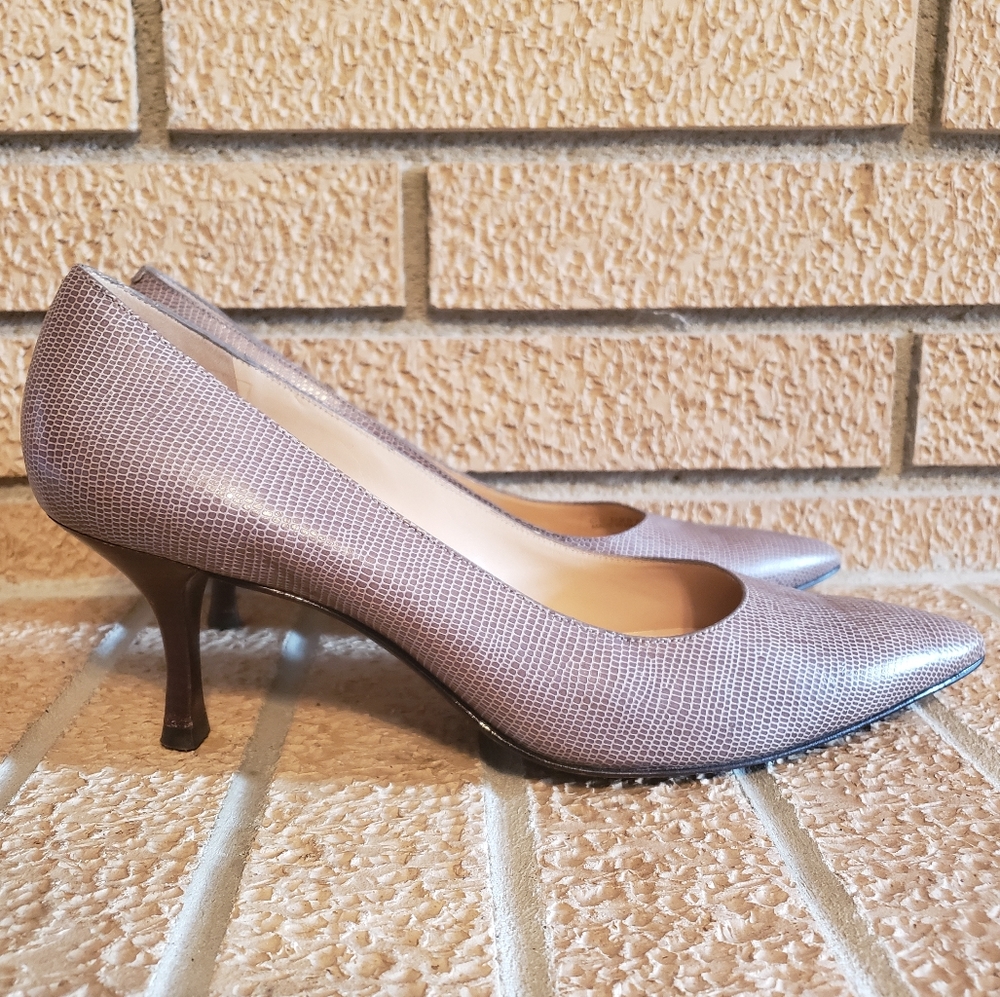 Cole Haan Shoe Heel Point Toe Brown Size 9.5